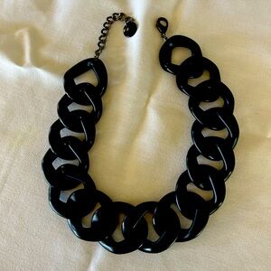 Black Wooden Choker Necklace